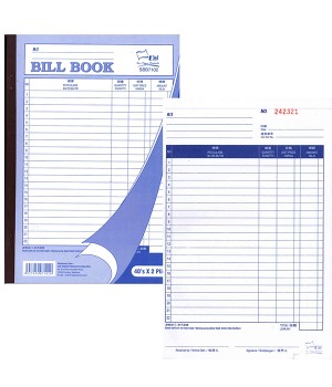 UNI BILL BOOK SBB7102   